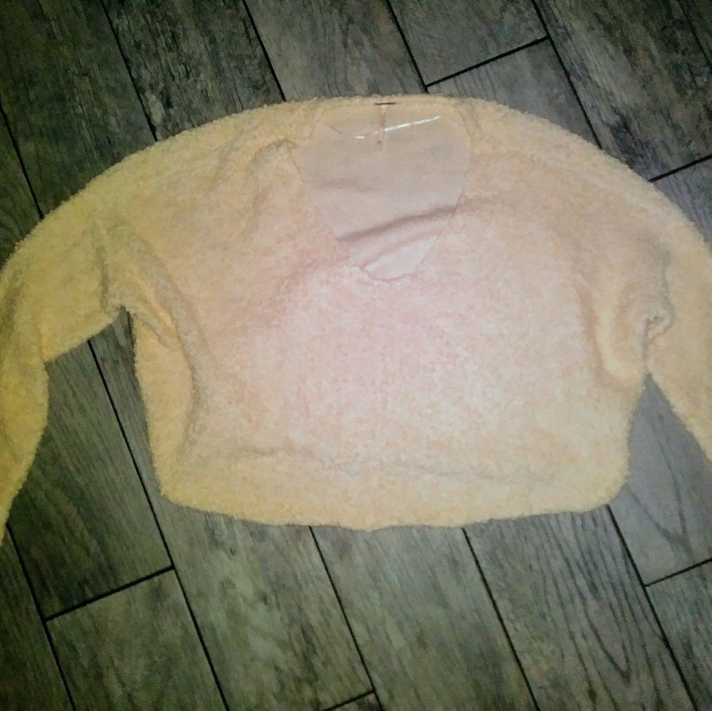 Free People Cropped Sweater